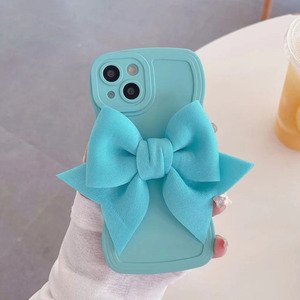 <span class=keywords><strong>Hot</strong></span> thị trường đẹp rắn màu Bow điện thoại di động Trường hợp đối với điện thoại XR 11 12 - Product Image 6