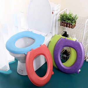 Coussin de toilette tête de tigre EVA poignée mignonne quatre saisons anneau de toilette souple épaissi imperméable universel - Product Image 2