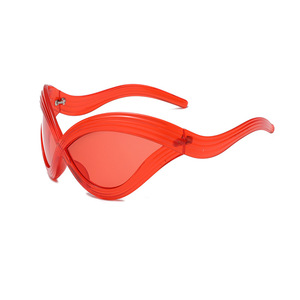 Butterfly Frame <b>Sunglasses</b> <b>Gradient</b> Lens UV400 Y2K Style Unisex Casual Lightweight Adult 2025 - Product Image 3