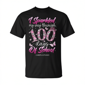 Camiseta I Sparkled My Way Through 100 Days Of School - Product Image 2