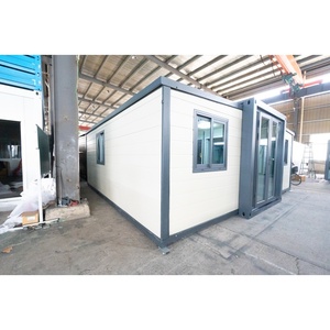 Maison conteneur pliable extensible de 20 pieds, maison mobile préfabriquée avec salle de bain et <span class=keywords><strong>cuisine</strong></span> - Product Image 2