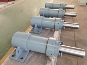 Cilindros hidráulicos de doble efecto de 100 toneladas Cilindro de prensa de tracción hidráulica grande - Product Image 2