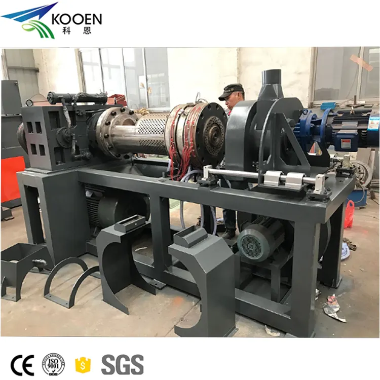 low price pe ldpe lldpe film bag plastic squeezer drying granules making machine/squeezer recycling machine/squeezer machine