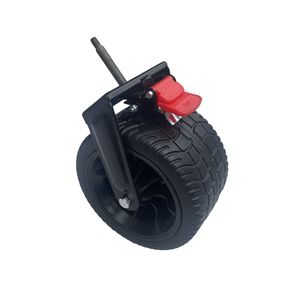 Carrito de Camping con Ruedas de Goma de 7 Pulgadas y Frenos de Rodillo Ajustables para Uso en Exteriores - Product Image 4