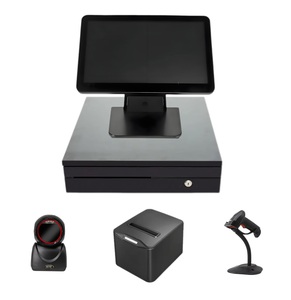 Directo de fábrica 15,6 ''HD Pantalla táctil Caja registradora POS Máquina Win/<span class=keywords><strong>Android</strong></span> Software gratuito basado SDK <span class=keywords><strong>para</strong></span> pago de tiendas minoristas - Product Image 1