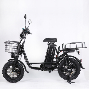 Bicicleta Eléctrica OEM China Monster 60V21Ah de 16 Pulgadas y 800W para Adultos, para Ciudad, Ocio, Transporte de Carga, Entrega de Alimentos - Product Image 1