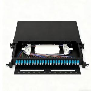 Đầy đủ JUNCTION sợi quang phân phối khung hộp 12/24/48 đuôi sợi quang thiết bị đầu cuối SC/LC/ODF cáp thông tin liên lạc - Product Image 2