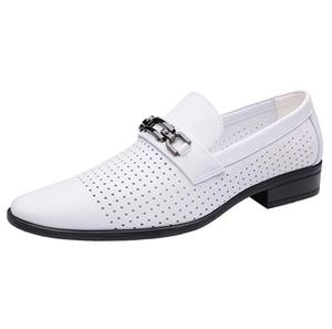 <b>Men</b> Genuine Leather Formal Casual <b>Shoes</b> Slip On Wedding Classic Design Comfortable <b>Breathable</b> for Office Daily Party - Product Image 5