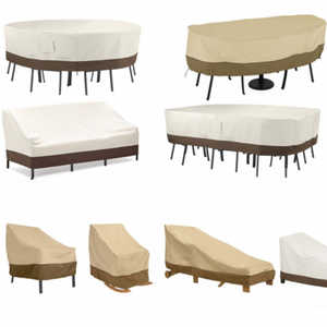 חסין מים 4 עונות כיסא כפול חיצוני כיסוי ריהוט כבד פטיו חובה לכסות גודל מותאם אישית - Product Image 1