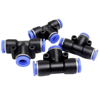 Nouveau raccord pneumatique en plastique de Type PY connecteur rapide enfichable mâle pour application de machines de tuyau d'air connecteurs pneumatiques