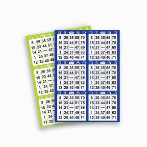 Professional Entertainment Game Company Design Bingo <b>Card</b> and Printing Services - Product Image 1
