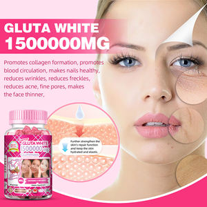 Gommose di bellezza Premium con glutatione 1500000 mg e senza rughe di collagene, pelle chiara e unghie sane - Product Image 3