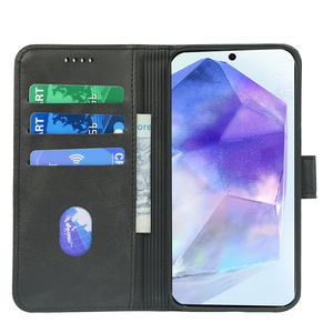 Flip avant avec porte-cartes en cuir PU portefeuille couverture de téléphone pour <span class=keywords><strong>Samsung</strong></span> Galaxy A36 A35 A17 A07 - Product Image 1