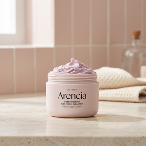 Arencia Rosehip Mild pH Balancing Hydrating Rice Cake Cream <b>Cleanser</b> 100ml Korean Facial Deep Cleansing - Product Image 4