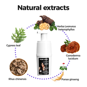 Joynna Lighten Ginseng Hair Care Elegance Orange Tinta Istantanea <span class=keywords><strong>Senza</strong></span> PPD, Proteine Lucidanti, Schiuma Permanente <span class=keywords><strong>Senza</strong></span> <span class=keywords><strong>Ammoniaca</strong></span>, 100% Naturale per Capelli - Product Image 4