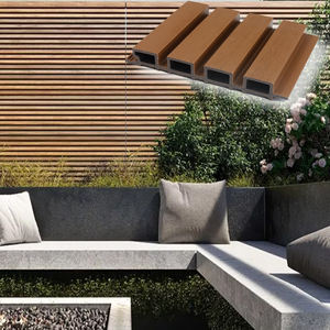 ألواح جدارية WPC بتصميم ريفي حديث للديكور الداخلي للمنزل، توريد مباشر من المصنع، مقاومة للماء للاستخدام الخارجي والحمامات في الفيلات والحدائق - Product Image 4