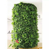 Décoration extérieure maison fausse haie Jungle Vertical suspendu plantes artificielles vertes mur d'herbe