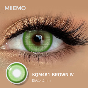 <span class=keywords><strong>Lentilles</strong></span> de contact colorées douces Miiemo pour Halloween, motif fleur violette, 2 pièces (1 paire), <span class=keywords><strong>sans</strong></span> <span class=keywords><strong>ordonnance</strong></span>, 38% de teneur en eau - Product Image 5