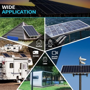 แผงโซลาร์เซลล์โมโน PV CE RoHS 12v 24v 48v 50W 100W 200w 300w 350w 400w 500w ชุดโซลาร์เซลล์ - Product Image 6