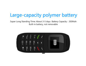 L8STAR BM70 Ultra petit <span class=keywords><strong>téléphone</strong></span> <span class=keywords><strong>portable</strong></span> 0.66 pouces OLED BT Dialer GSM débloqué - Product Image 2