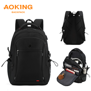 <span class=keywords><strong>Sac</strong></span> à <span class=keywords><strong>dos</strong></span> pour <span class=keywords><strong>ordinateur</strong></span> portable 15,6 pouces Aoking, imperméable, pour hommes et femmes, idéal pour le travail, le sport, l'école, les voyages, avec port USB - Product Image 1