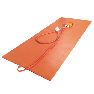 Almohadilla Calefactora de Silicona Ajustable de 50x50cm, 12V/48V/110V/220V, Adhesivo Calefactor Flexible de Níquel Cromo, Certificado CE ROHS, -40°C - Product Image 3