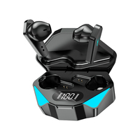 Casque de jeu sans fil avec micro pour joueurs, écouteurs de jeu en ligne, écouteurs intra-auriculaires, casque de jeu TWS