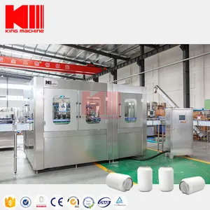 Popular Automatic 245ML Energy Drink Automatic Beer Can Filling And Sealing Machine Suppliers