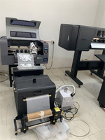 2024 nuevo modelo Hoson Board A3 30cm impresora DTF con doble cabezal Xp600 I1600 cabezal para transferencia de tela de camiseta