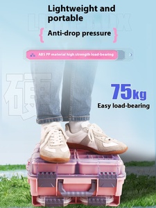 2.4KG ABS PP 낚시 태클 박스, 루어용 방수 보관 도구함 (강, 호수, 개울 낚시용) - Product Image 3