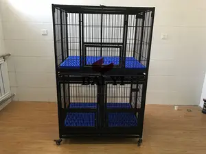Köpekler Uygulama ve Pet Kafesleri Taşıyıcılar Evleri Tipi Köpek Crate Kafes Kennel