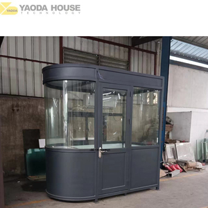 Cabina de vigilancia de carretera con cámara de Israel, <span class=keywords><strong>casa</strong></span> de guardia de acero inoxidable para exteriores, portátil, prefabricada, duradera y de lujo - Product Image 2