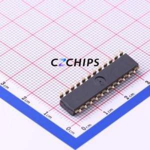 TO-12 DIP Switch SMD-24P,6.3x30.5mm Switch Flat Toggle, Raised Type 12 2.54mm Black - Product Image 2