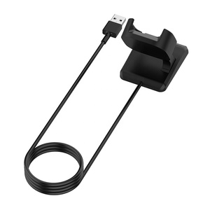 Base de cargador larga de alta calidad, soporte de cargador de <span class=keywords><strong>reloj</strong></span> <span class=keywords><strong>Fitbit</strong></span> antideslizante, Cable de carga de repuesto apto para <span class=keywords><strong>reloj</strong></span> inteligente <span class=keywords><strong>Fitbit</strong></span> Versa 2 - Product Image 4