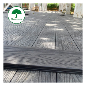 Oferta Especial: Sistema de Terraza Modular <span class=keywords><strong>con</strong></span> Aspecto de Madera en Relieve, Tablero de Suelo WPC Multicolor Impermeable de 25 mm para Exteriores, para Balcones - Product Image 2