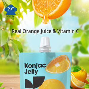 Spuntini sani Keto Vegan frutta dolce gelatina spremere il sacchetto bere la gelatina Konjac con peptidi di collagene - Product Image 3