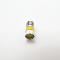 Ampoule LED indicatrice E10-D, diamètre 9 mm, tête métallique, installation par vis, 6V 12V 24V 36V 110V 127V 220V, lampe pilote, voyant lumineux