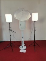Support de caméra DSLR/iPad à levage direct, construction métallique, idéal pour les événements collectifs (mariages et fêtes)