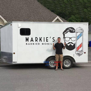 Camión <span class=keywords><strong>Barber</strong></span>ía Móvil Remolque Multifuncional para Maquillaje y Peluquería Salón de Belleza - Product Image 2