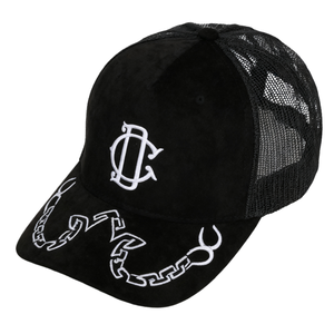 Casquette Trucker Sportive 5 Panneaux Personnalisable en Gros, Perforée au Laser, 100% Polyester Velours et Maille, Casquette Vierge en Stock - Product Image 1
