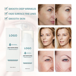 Crème de nuit réparatrice au peptide et au rétinol OEM : Renforce la barrière cutanée, réduit les <span class=keywords><strong>rides</strong></span> et procure une hydratation intense - Product Image 3