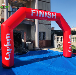 AIRFUN balon lengkungan tiup merah muda tiup kustom promosi lengkungan tiup acara Diskon - Product Image 2