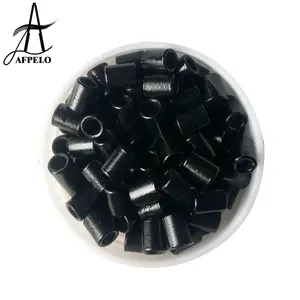 New Unique Size 4.0*2.7*5.0mm Aluminium Micro Tubes Pipes Hair Rings Hair Extension Tools