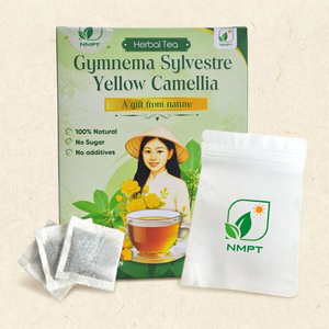 Organic Gymnema Sylvestre and Yellow Camellia Herbal <b>Tea</b> Bags Vietnamese Origin Cold-Dried for Vitality Bulk Supply - Product Image 1