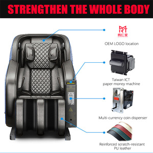 Massage Chair Full Body SL Type Guide Rail 31-60 Airbags Coin Operated Plug-In Home And Commercial Use - Product Image 2