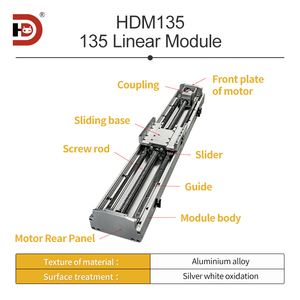 135 bán kèm theo độ chính xác cao trượt bảng tuyến tính mô-đun <span class=keywords><strong>XYZ</strong></span> ba trục chính xác cao tốc độ cao - Product Image 3