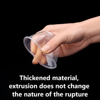 Contenants en plastique pour mini-gelées de Xiamen, gobelets en plastique pour pudding, distributeur de sauce, gobelets à portions de 1/1,5/2/3,25/4/5,5 onces avec couvercles, OEM