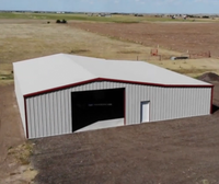 Solution de construction d'entrepôts préfabriqués en acier modernes