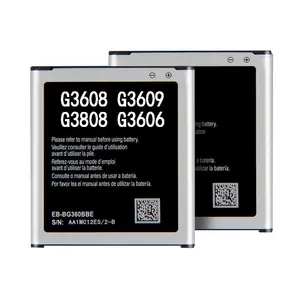삼성 j2 건전지를 위한 재충전용 li 이온 EB-BG360CBC G3608 은하 휴대폰 건전지