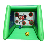PVC gonflable football fusillade Sports de plein air Football coup de pied jeu cible football tirer sur gonflable football tir porte